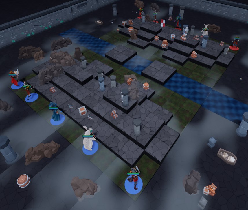 Gravewater Catacombs, dressed and deployed in the client
