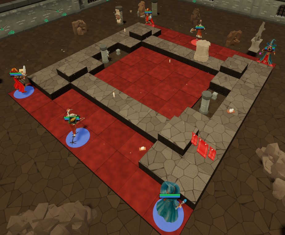 Hallowmere Chapel, dressed and deployed in the client