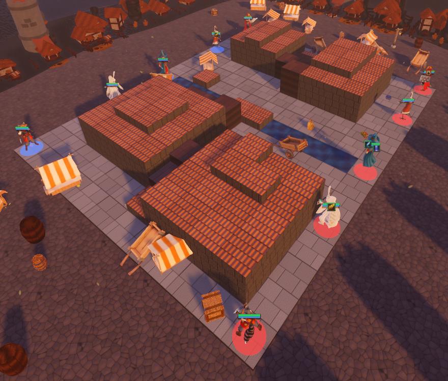 Highspire Rooftops, dressed and deployed in the client