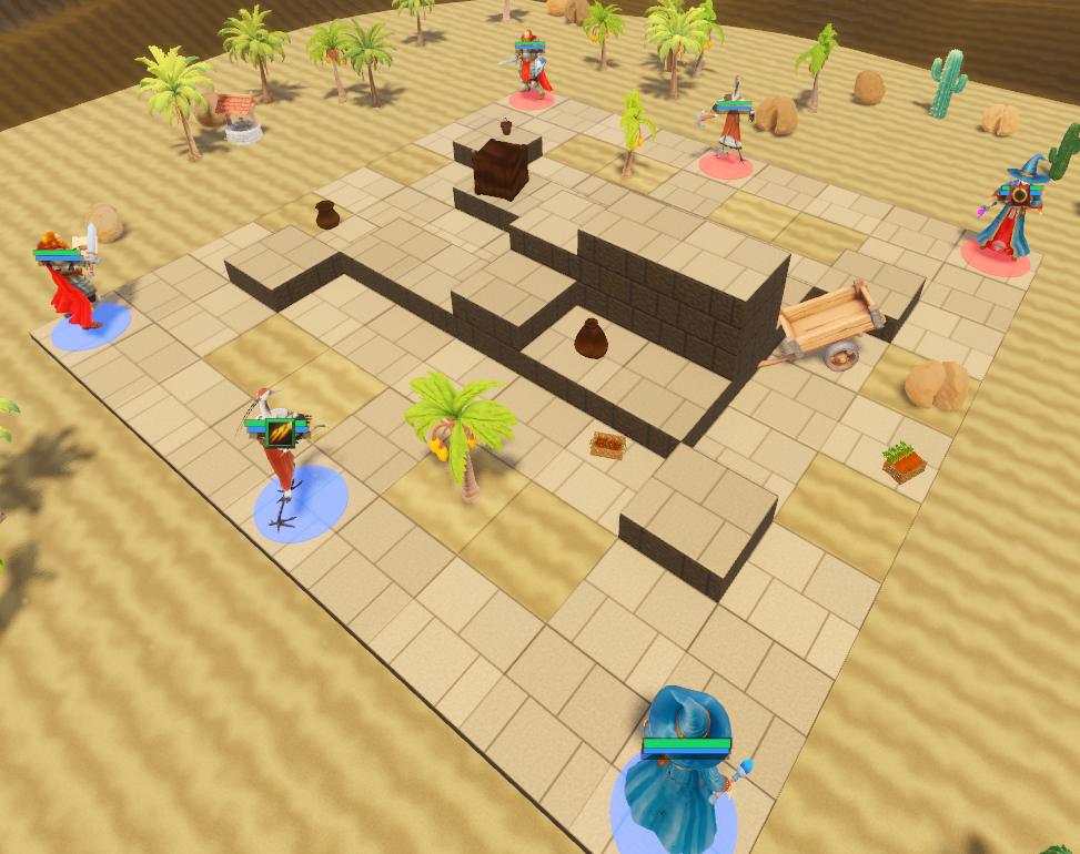 Spicegate Souk, dressed and deployed in the client