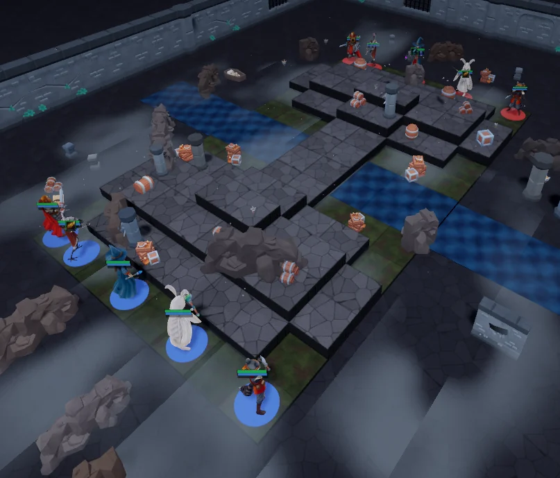 Gravewater Crypt battlefield