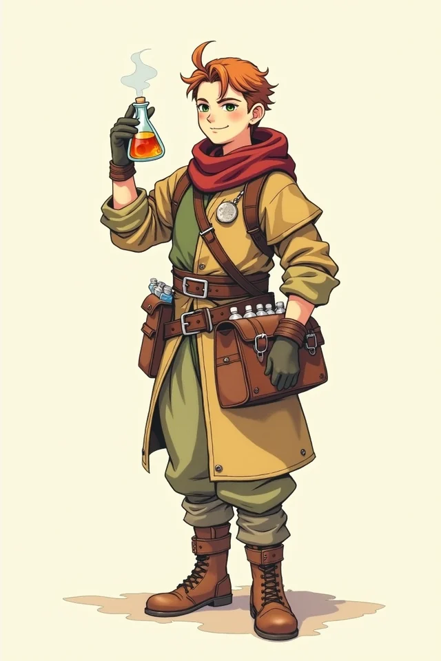 Apothecary portrait