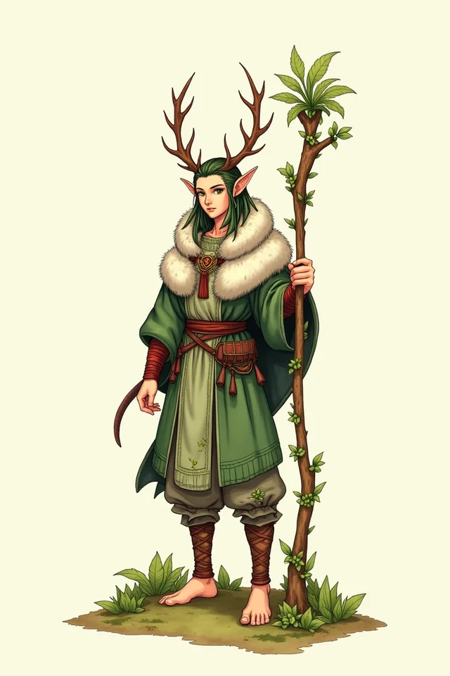 Druid portrait
