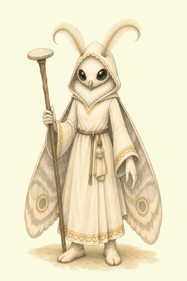 White Seraph portrait