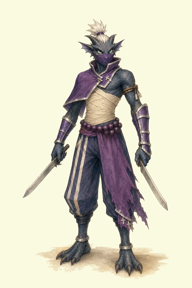 Ninja portrait
